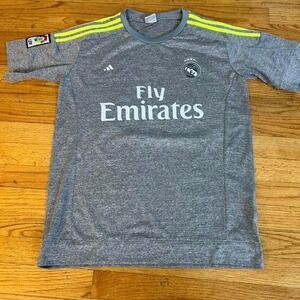 Grey Adidas Real Madrid jersey